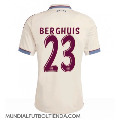 Camiseta Ajax Steven Berghuis #23 Tercera Equipación Replica 2025-26 mangas cortas Camiseta Ajax Steven Berghuis #23 Tercera Equipación Replica 2025-26 mangas cortas